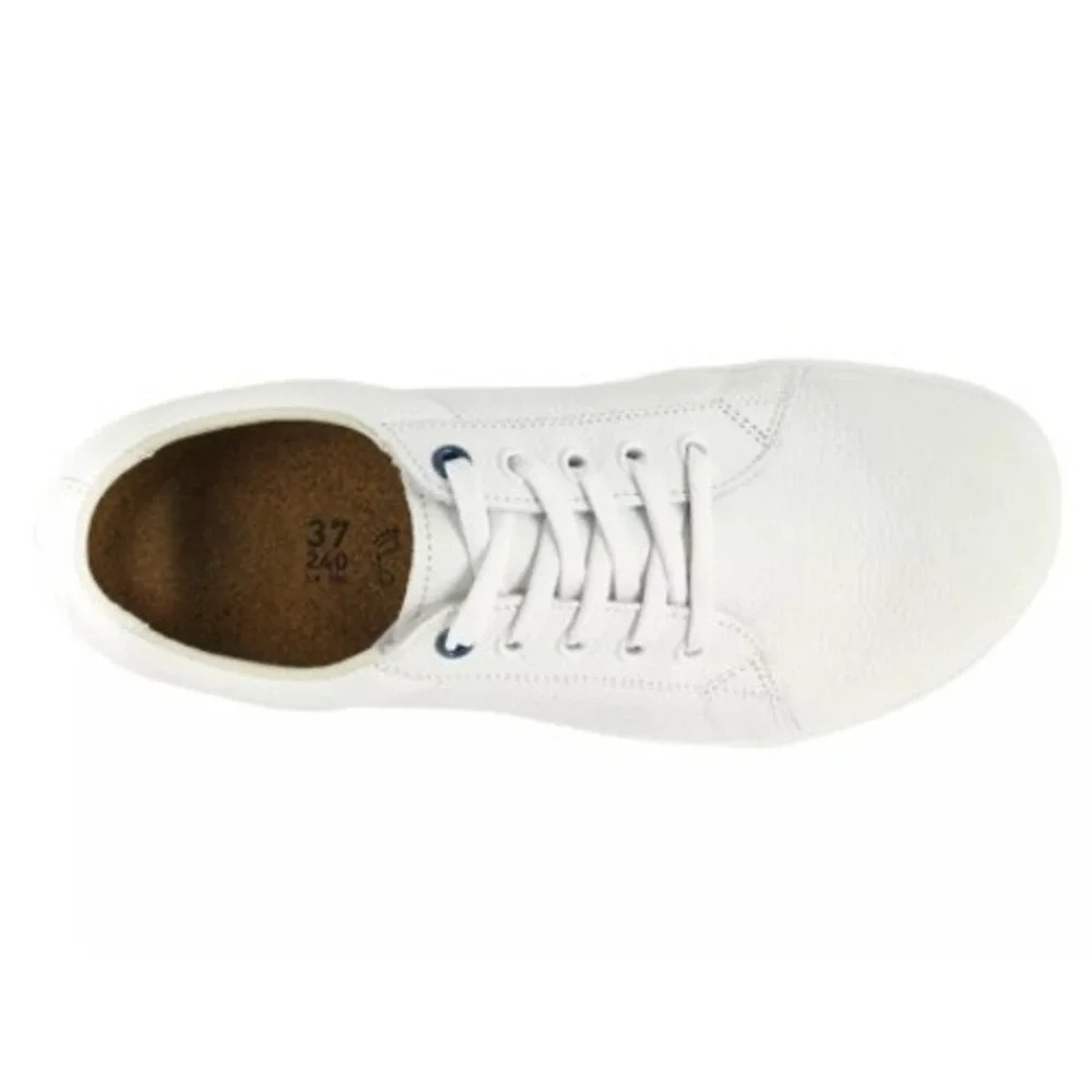Birkenstock QO 500 NL White Leather Safety Slip Resistant Shoes‎ Work M6 L8 EU39
